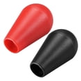 thumbnail image 3 of Uxcell Ellipse Oval Joystick Rocker Ball Top Head Handle Tipo Americano Repuesto de Piezas para Juegos de Arcade DIY Rojo Negro 2Pcs, 3 of 3