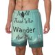thumbnail image 1 of Balery Not All Those Who Wander Are Lost1 Bañador para hombre, shorts de playa de secado rápido con entrepierna y forro de compresión-XX-Large, 1 of 6
