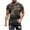 Brown, variant on Meichang T Shirts for Men Graphic 2024,Fashion 3D Marble Print Fitness Sports Short Sleeve Tees Muscle Shirt Streetwear Tops Purple 5XL
