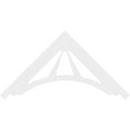 thumbnail image 2 of Ekena Millwork 72"W x 36"H x 1"P (12/12) Pitch Stanford Architectural Grade PVC Gable Pediment, 2 of 5