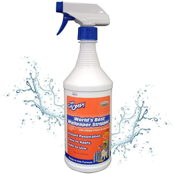 WP Chomp World?s Best Wallpaper Stripper: and Sticky Paste Remover, Citrus Scent 32oz.trigger