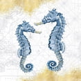 thumbnail image 3 of Reed, Tara 20x20 Black Modern Framed Museum Art Print Titled - Deep Blue Sea VIII White Gold, 3 of 5