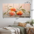 thumbnail image 4 of Designart "Fruit modern Peach" Food & Beverage Wall Art Prints Set, 4 of 5