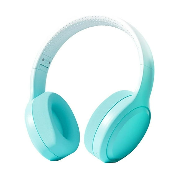 Jacenvly 2024 New Earphones Wireless New Headworn Wireless Earphones Bluetooth Factory Stereo Intelligent Noise Reduction Ultra Long Range Sports Earphones Wireless Headphones Blue