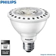 thumbnail image 2 of Philips 12W PAR30S LED 3000K White Spot Single Optics Bulb, 2 of 2