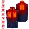 thumbnail image 5 of Gerbing 7V Men's Torrid Softshell Heated Vest 2.0 XXL, 5 of 5