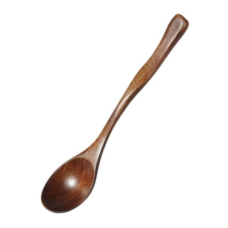 

wofedyo Dinnerware Sets Tools Soup-Teaspoon Cooking Spoon Utensil Fork Tableware Kitchen Wooden Kitchen，Dining Bar Wooden Spoons For Cooking