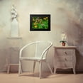 thumbnail image 4 of Grayscale 14x12 Black Modern Framed Museum Art Print Titled - Orange Poppy Nest I, 4 of 5