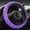Purple, variant on Fleece Steering Wheel Cover, Velvet Car Steering Wheel Cover, Winter Warm Non-Slip Grip, Soft Elastic Universal Fit, Easy Install for Cold Weather Driving
