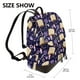 thumbnail image 2 of Easygdp Lavender Flowers Mochila de Cuero para Mujeres, Bolso de Hombro, Bolsos de Mano de Moda para Trabajo y Viajes, 2 of 4