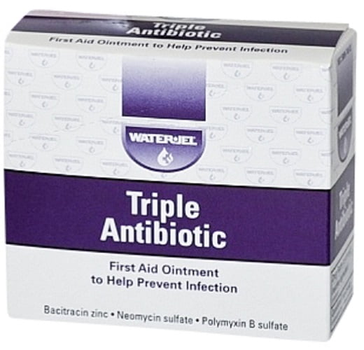 Buy Water Jel First Aid Antiseptic Product, Triple Antibiotic Ointment 0.9g 100 Packets Online