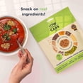 thumbnail image 3 of Super Seed Crackers, Gluten Free & Keto Friendly Healthy Snacks, Vegan, Zero Sugar, Paleo & Diabetic Friendly, Nut Free, 20g High Protein, 18g High Fiber, 3.56oz Each, 4-pack, Cracked Black Pepper, 3 of 8