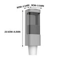 thumbnail image 3 of Wall - Mounted Pull - Type Paper Cup Dispenser, Fits 3oz/5oz Small Disposable Cups, Bathroom/Office/Gym Cup Organizer, 3 of 3