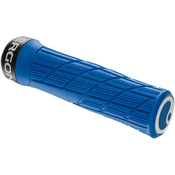 Ergon - GE1 Evo Ergonomic Lock-on Bicycle Handlebar Grips | for Mountain, Trail and Enduro Bikes | Regular Fit | Midsummer Blue