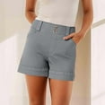 thumbnail image 5 of Women Stretch Twill Shorts Polyester for Summer and Various Activities, 5 of 7