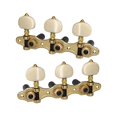 thumbnail image 2 of Classical Guitar Tuning Peg Acoustic Guitar Tuners 1:18 Tuning Key 3 Left 3 Right Guitars Knobs Rep, 2 of 5