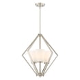 thumbnail image 2 of 60/6245-Nuvo Lighting-Nome-Three Light Pendant-19.5 Inches Wide by 22 Inches High-Brushed Nickel Finish, 2 of 2