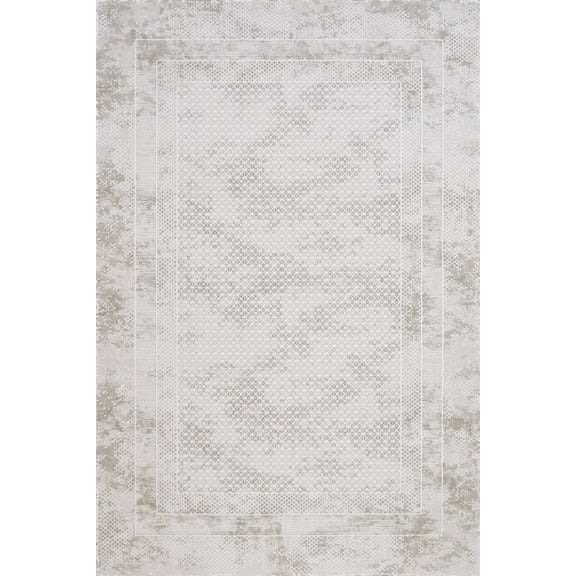 Cream Geometric Area Rugs for Living Room Washable Rugs Boho Moroccan Area Rug Soft Neutral Geometric Bohemian Carpet Distressed Indoor Rug for Bedroom Dining Room Office Foldable Nonslip Rug