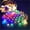 multicolor, variant on 100/50/30PCS Round Mini Led RGB Flash Ball Lamp Put in paper Lantern Balloon Lights For Christmas halloween Wedding Party Decoration