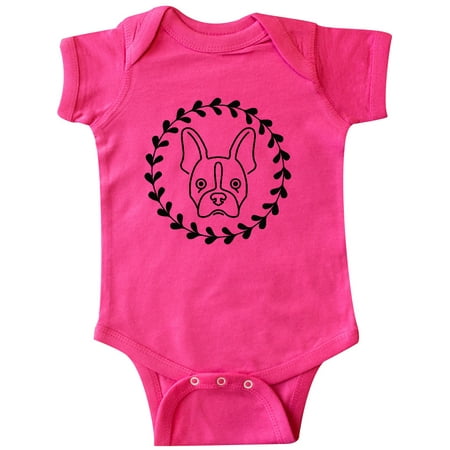 

Inktastic Boston Terrier Dog Gift Idea Gift Baby Girl Bodysuit