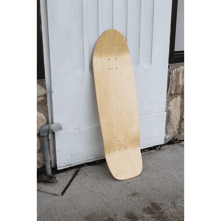 Moose Old School Skateboard Deck (10 x 33, Natural)