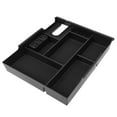thumbnail image 5 of Black Car Center Console Organizer Armrest Storage Box Tray for Toyota Tundra 14-19, 5 of 6