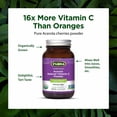 thumbnail image 4 of Flora - Acerola Powder, Daily Immune Booster with Vitamin C, Gluten Free & Vegan Vitamin C Antioxidant Powder, 1.7-oz. Glass Bottle, 4 of 7