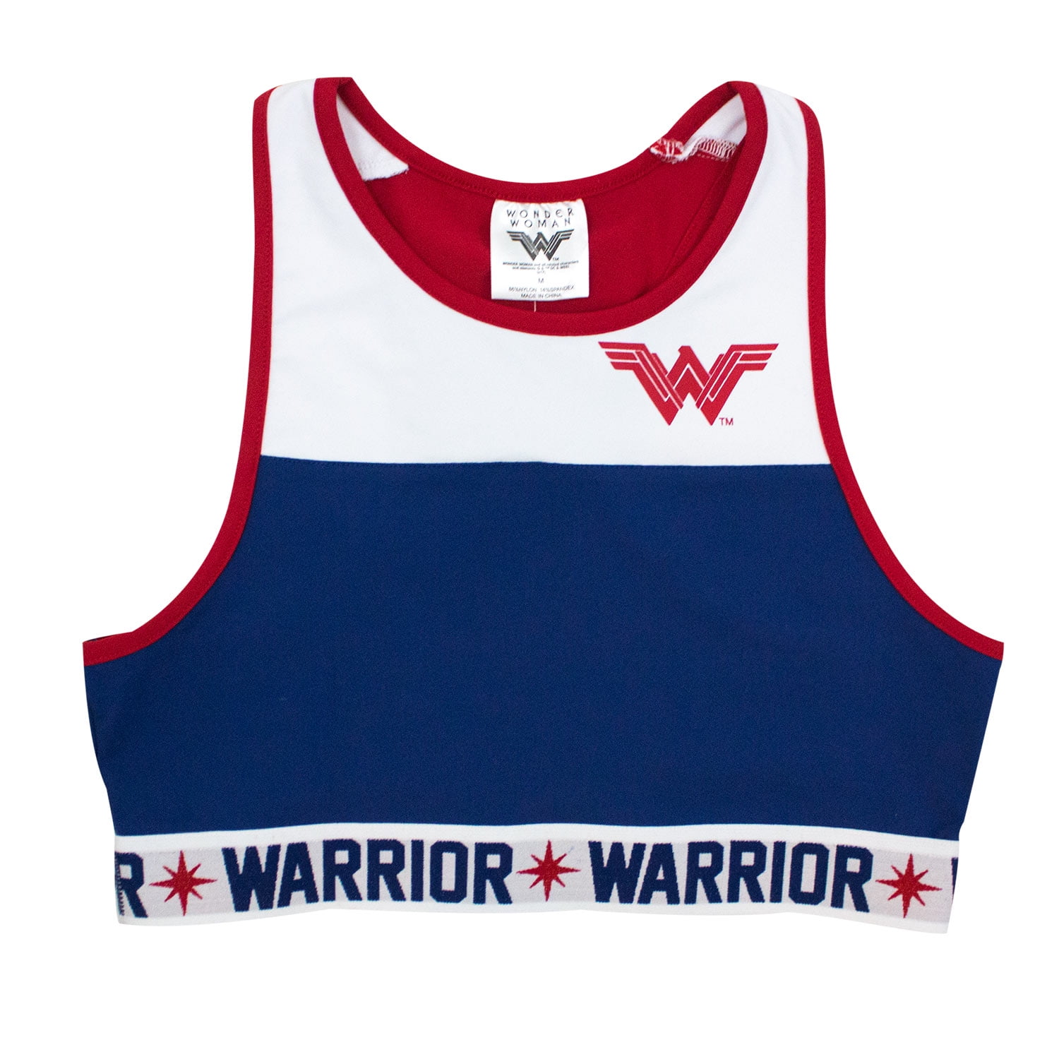 Wonder Woman Wonder Woman Crop Top Tank Top