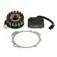 thumbnail image 2 of Estator de bobina magnética + rectificador de voltaje + junta para Suzuki GSXR 600 750 1996-2000, 2 of 9