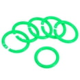 thumbnail image 1 of Unique Bargains 1.1' OD 0.8' ID Loose Leaf Rings Binder Ring Plastic for Book DIY Scrapbook Notebook, Green 50 Pack, 1 of 5