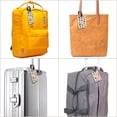 thumbnail image 6 of Luggage Tags for Suitcases, Cute Cheese Hamburger Chicken roll Leather Bag Luggage Tags ID Label Tags Privacy Protection Travel Bag Labels, 6 of 6