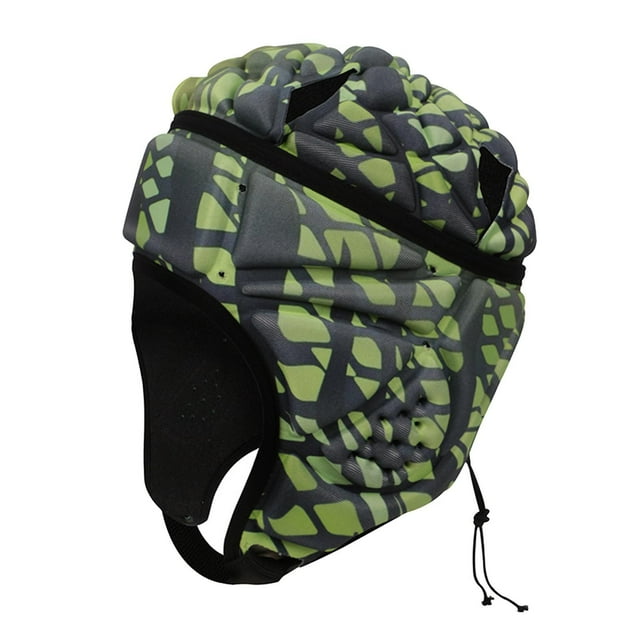 Dalazy EVA Goalkeeper Rugby Soccer Football Rugby Hat Head Protector Guard Colorful Blue Green