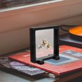 LIFKOME Decorative Black 3D Floating Display Box with Clear Flexible ...