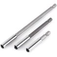 thumbnail image 1 of 3pcs 1/4" Magnetic Bit Holder Screwdriver Extension Hex Shank 60mm 100mm 150mm Screwdriver Bit Extension, 1 of 4