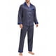 thumbnail image 4 of INSPIRAR CHIC Conjunto de Pijamas de 2 Piezas para Hombre, Camisón de Botones con Estampado, Patrón Casual, Talla M, Azul Oscuro, 4 of 6