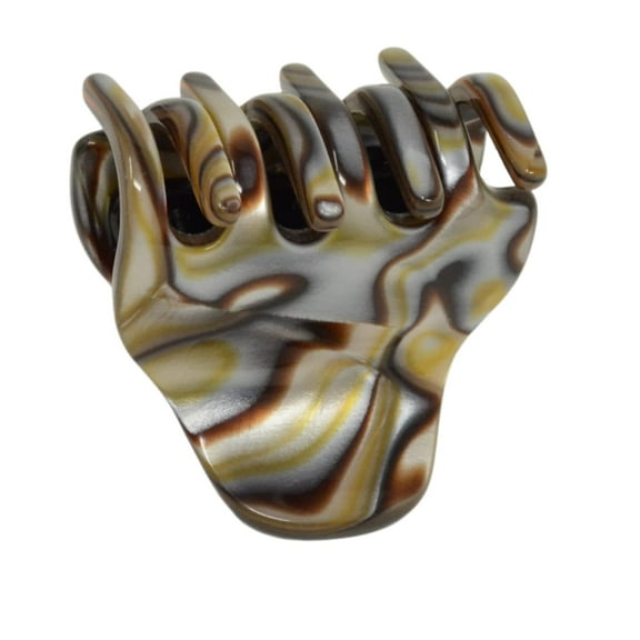 French Amie Belle Handmade Celluloid Acetate Jaw Hair Claw for Women and Girls