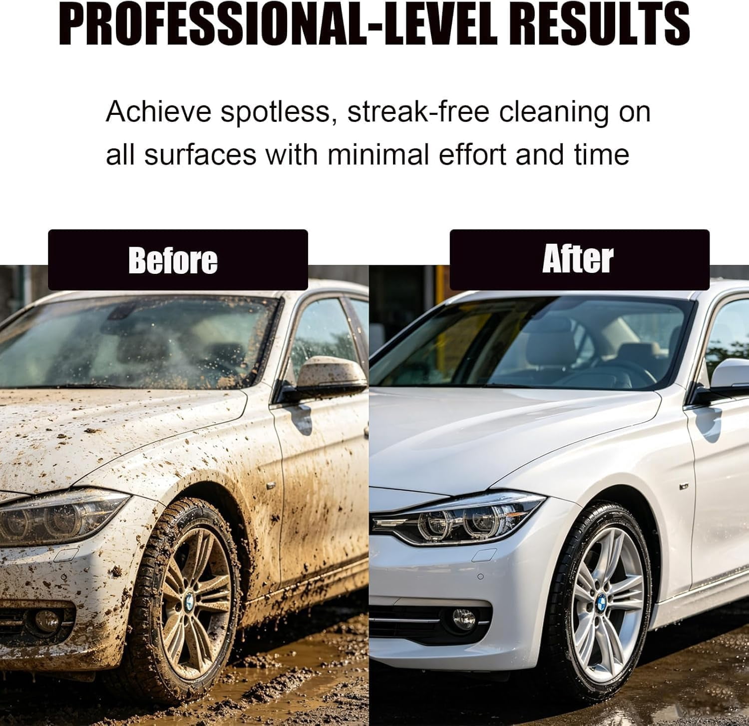 Hose Hawk Pressure Washer, Hosehawk Pro Handheld Garden Hose Nozzle with 360° Rotating Head, 4 Spray Modes Multi-Function Water Sprayer for Car, Yard and Driveway Cleaning