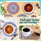 thumbnail image 5 of Juego de posavasos artísticos Cgtredaw 8 Uds Mandala, 5 of 8