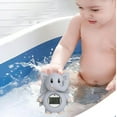 thumbnail image 4 of Baby Bath Thermometer with LED Temperature Alert, IPX7 Waterproof Digital Baby Bath Toy for Safe Bath Time, HD Display for Infant Tub, 4 of 6