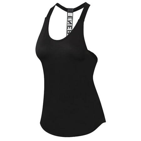 

CYMMPU Women Clothing Women s Summer Shirts Cropped Tank Sexy Bustier Sleeveless Round Neck Tank Slim Fit Crop Tops Streetwear Cami Solid Black