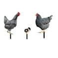 thumbnail image 2 of StSilkitty Realistic Funny Chicken Outdoor Statues,Weatherproof Acrylic Farm Style Animal Shapes for Garden,Backyard Decoration and Art, 2 of 7