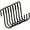 (3.5") Black 25 Pack, variant on Heavy Duty S Hooks Metal S Shaped Hooks Black Hanging Hooks 2.75” Hangers for Kitchenware Pots Pans Plants Bags Towels