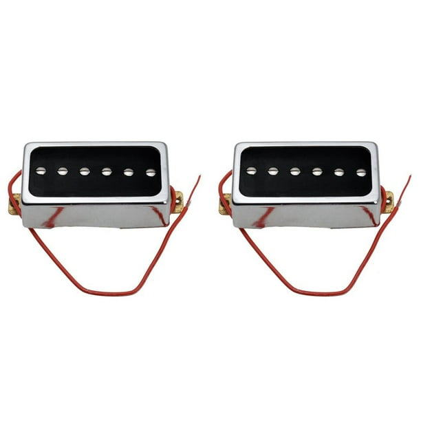 2X de Guitarra Eléctrica P90, Tamaño Humbucker, de Bobina Simple, Piezas Y Accesorios de Guitarra, Cuello