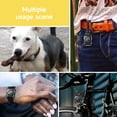 thumbnail image 6 of YUNOVA IP68 Waterproof AirTag Holder, 4-Screw Lock Multi-Scene Case, Compatible with Apple AirTag, Fits 1.0" Straps for Dog Collar Elderly Wrist, 6 of 7