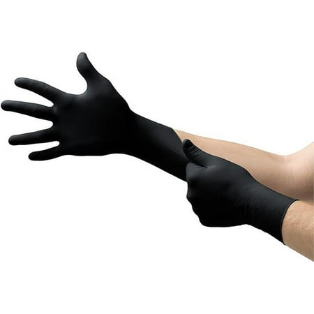 Microflex MidKnight MK-296-M Nitrile Gloves Medium (2 Boxes of 100)