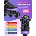 thumbnail image 3 of 2PM SPORTS Kids Adjustable Inline Skates, Youth Inlie Skates for Girls Boys Women Ages 4-12 5-8 8-12 with Full Light Up Wheels, 3 of 6
