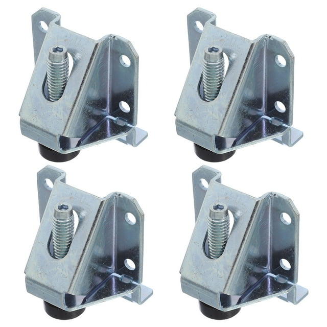 TEHAUX Adjustable Cabinet Leveling Feet Heavy Duty Self Leveling Legs for Home Use Silver 4pcs