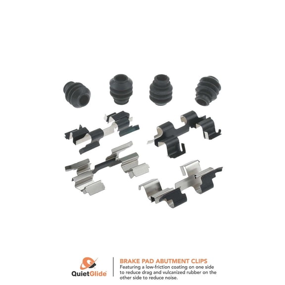 Carlson Quality Brake Parts H5793Q Disc Brake Hardware Kit