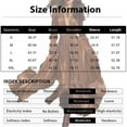 thumbnail image 3 of Women's Fall Winter Vintage Velvet Dress Short Sleeve V Neck Elastic Waist Tiered Ruffle A-Line Flowy Maxi Dress Hot Pink XL, 3 of 5