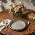 thumbnail image 5 of 20-Piece Dinnerware Set - Serves 4, Bright Glaze Grey plates and bowls sets with Speckle Effect for Microwave & Dishwasher Safe, 5 of 8